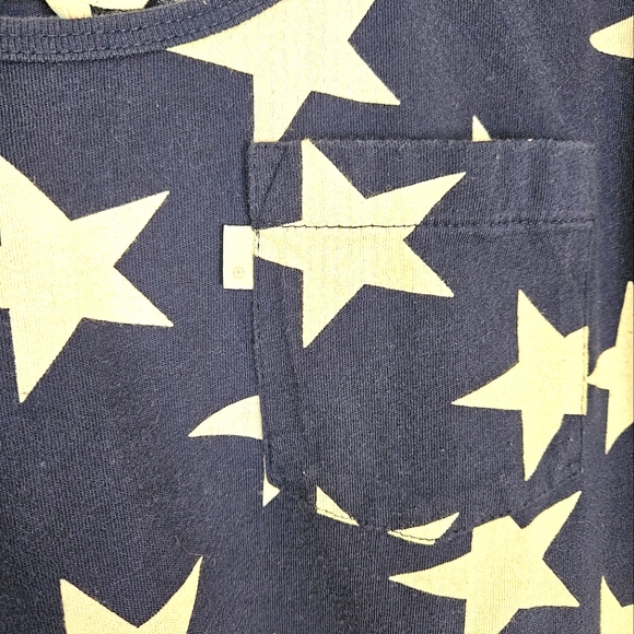 Levi's cotton star print tank M - Picture 4 of 5